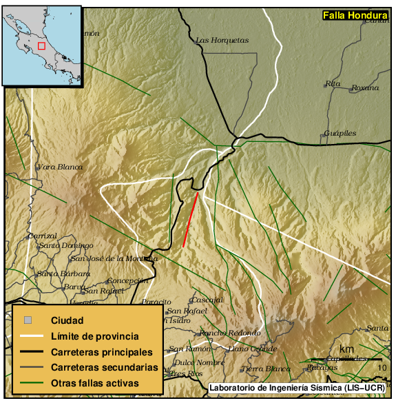 Falla Río Hondura